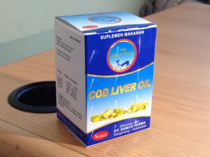 Jual Cod Liver Oil Minyak Ikan Cap Ikan Paus Kota Tangerang Rendy Computer Tokopedia