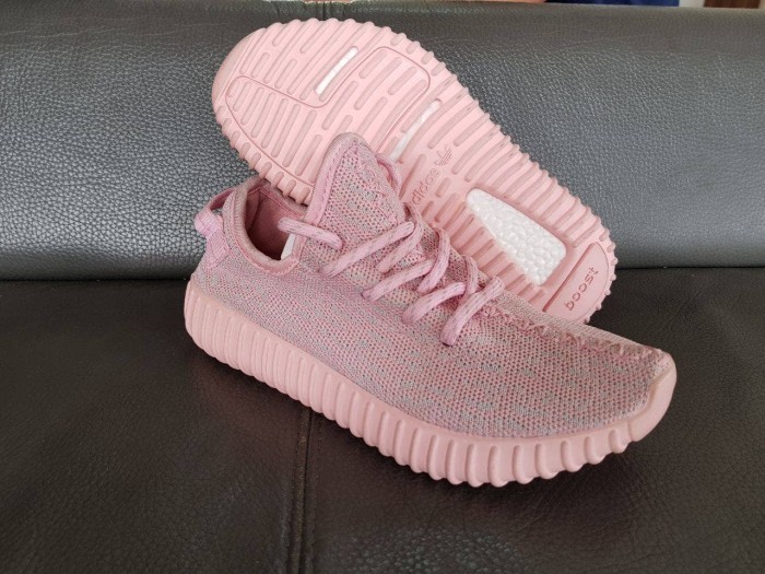 pink yeezys womens