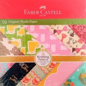 Faber Castell Kertas Origami Washi Paper 15 X 15Cm