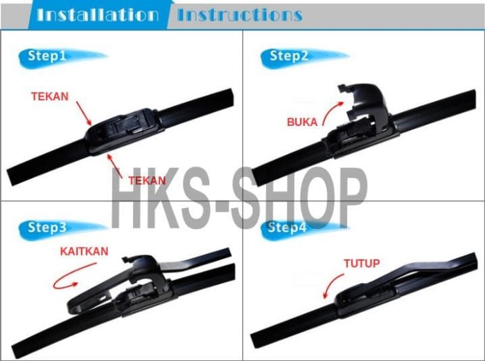jual hks pro wiper frameless silicone toyota agya ayla 2 jual hks pro wiper frameless silicone toyota agya ayla 2
