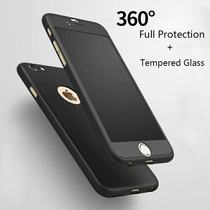 Case Ipaky 360 Iphone 7 Plus + Case Full Body Cover Original Hard Case