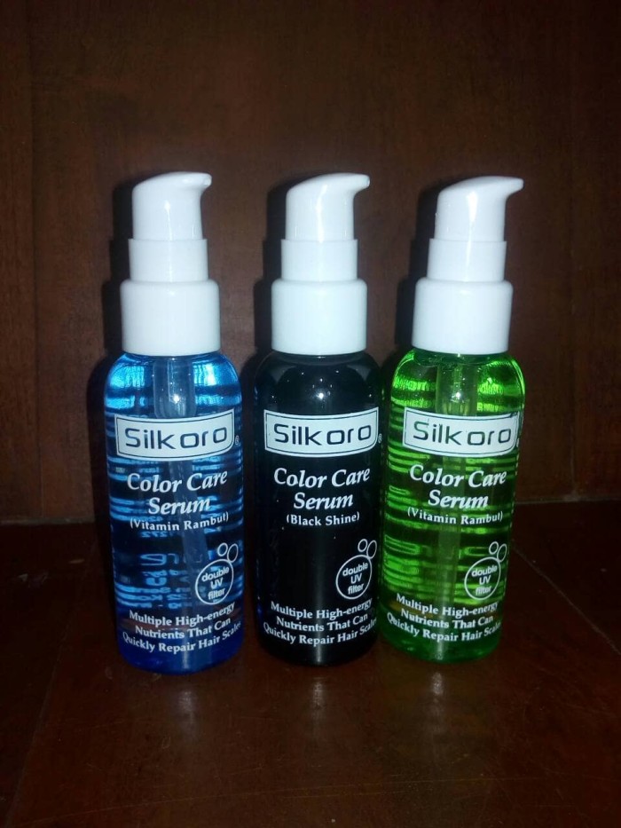 Flash Sale Silkoro Merah Vitamin Rambut 80ml 100% Ori BPOM. Source · Silkoro color care serum vitamin rambut 80 ml