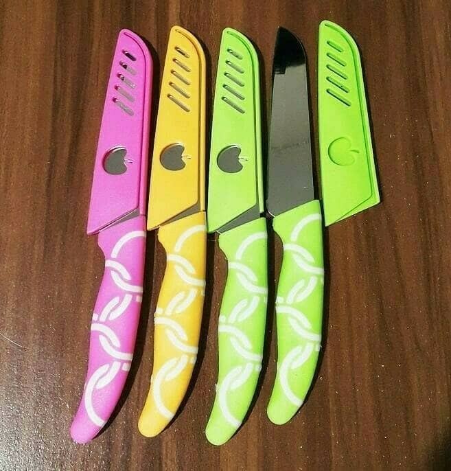 Jual Grosir Pisau Dapur Kupas Cantik Cover Plastik Murah Harga Grosir Pisau Dapur Kupas Cantik Cover Plastik Murah