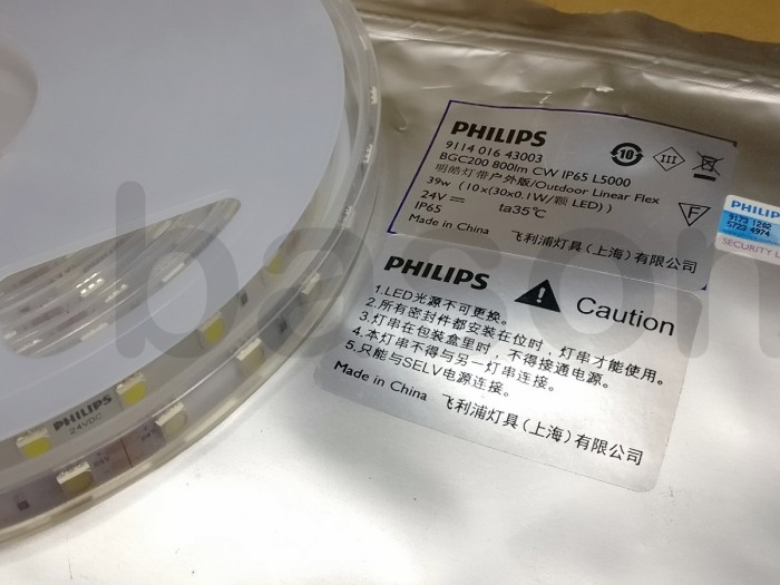 Philips Outdoor Lighting Strip Ideas Philips Bgc200 800lm 24v Ip65 5m Led Strip Outdoor