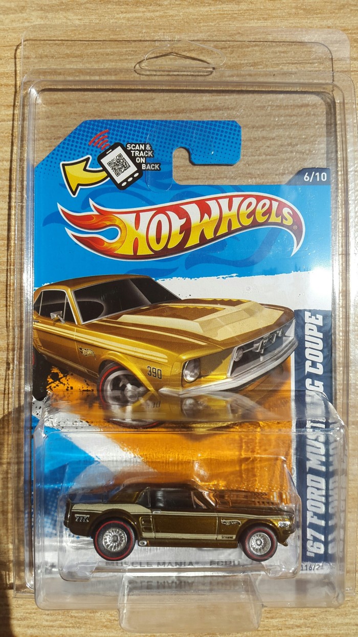 hot wheels mustang super treasure hunt