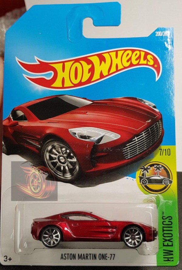 aston martin one 77 hot wheels