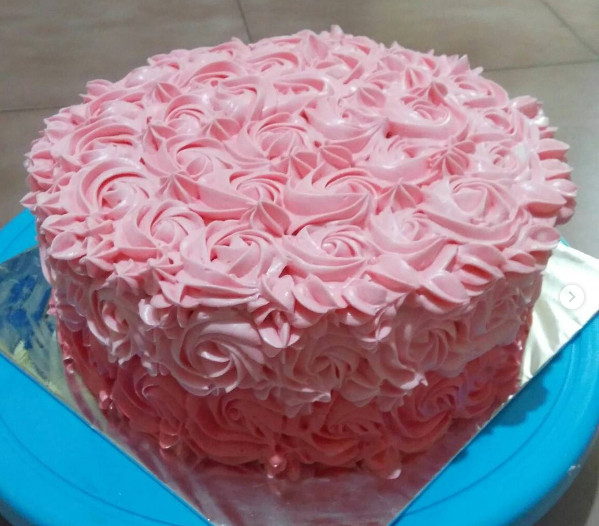 Jual Trend Birthday Cake Rose Birthday Cake Kue Ulang Tahun D