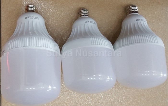 Lampu Led Ledbulb Premier Jumbo 45w 45 Watt Hannochs Terang Bergaransi