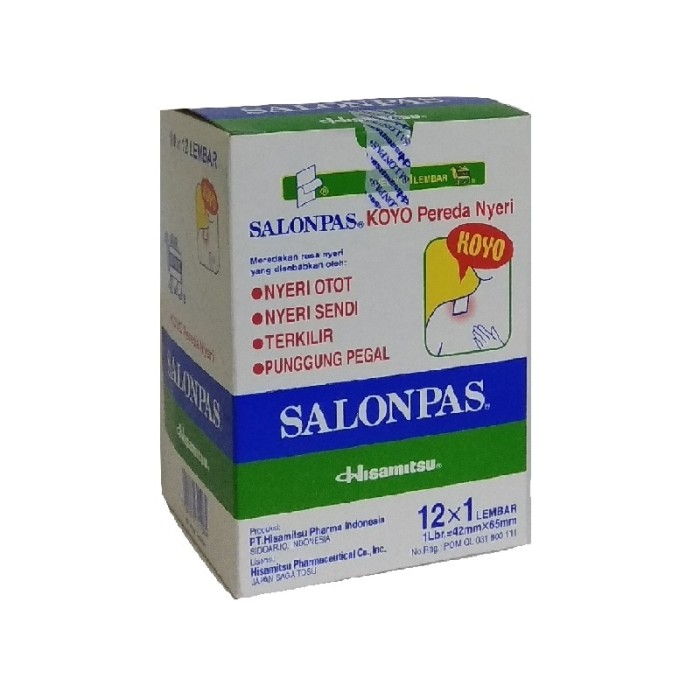Multi Warna U Wisata Kartun Berbentuk Dukungan Kepala Bantal Leher (Panda). Source · Salonpas koyo pereda nyeri hijau box isi 10 pack @ isi 12 lembar