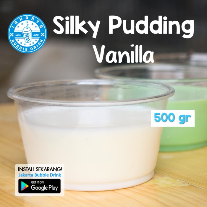 Vanilla Silky Pudding | Topping Powder | Bubuk Minuman