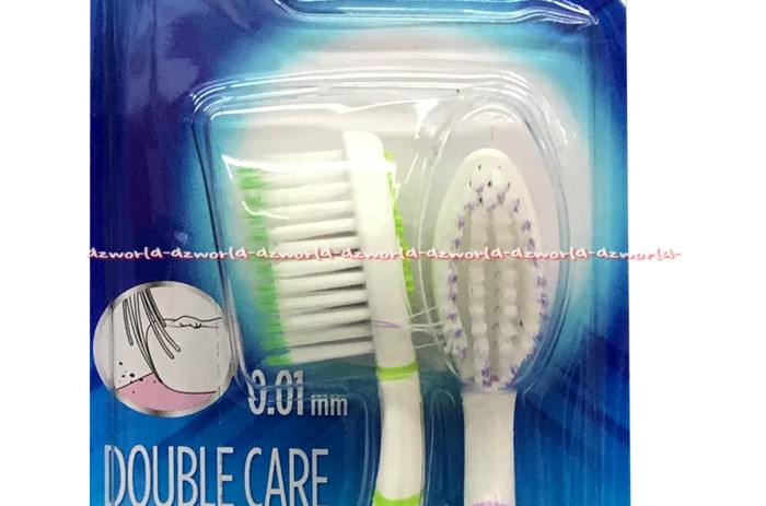Pepsodent Double Care Clean Sikat Gigi Medium Multipack Isi 3 Source · Pepsodent Double Care Clean