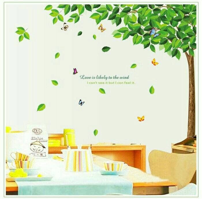jual stiker dinding /wall sticker dapur kamar mandi anak dewasa tree