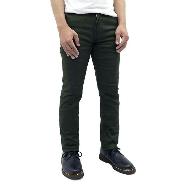 Foto Produk Celana Chino Panjang Hijau Premium | Army | Green | Kantor | Slimfit - Hijau, 33 dari Grosir Bandung