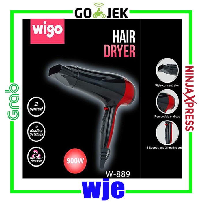 Jual Hair Dryer WIGO TAIFUN-900 - WahyuJElectrikShop