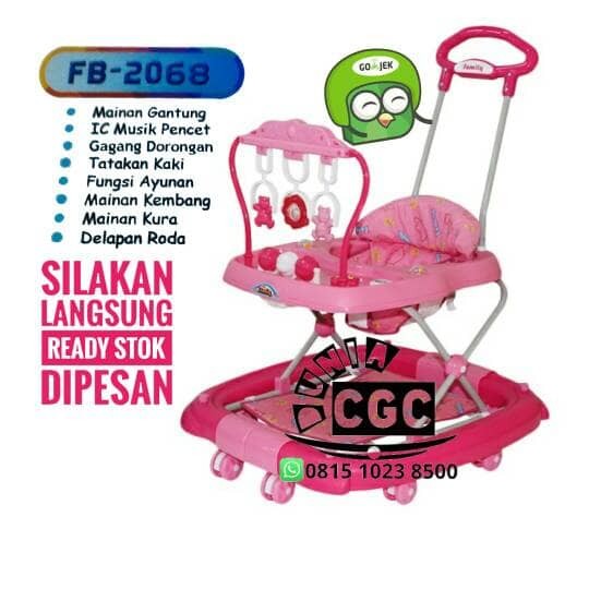 jual family baby walker 2068 ld pink khusus kurir gojek icmusik promo murah duniacgc2 jual family baby walker 2068 ld pink khusus kurir gojek icmusik promo murah duniacgc2