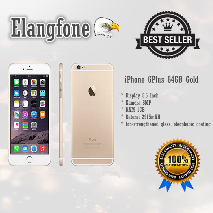 jual apple iphone 6plus gold 64gb garansi platinum 1 jual apple iphone 6plus gold 64gb garansi platinum 1