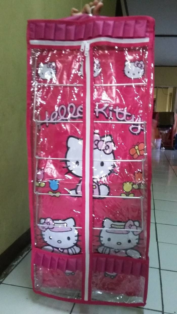 Jual Alat Rumah Tangga Rak Jilbab Hijab Gantung Karakter Termurah