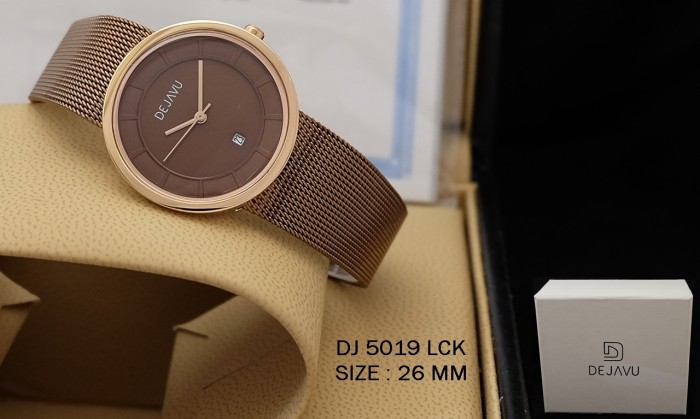 STAINLESS STEEL ORIGINAL WATER RESISTANCE. Source · Jam Tangan Wanita Dejavu DJ .