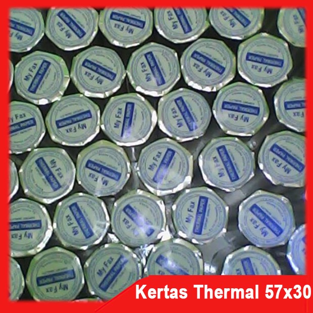 Kertas Thermal Paper 57x30mm Struk Kasir POS - 250 Buah. Source · Jual Kertas Thermal .