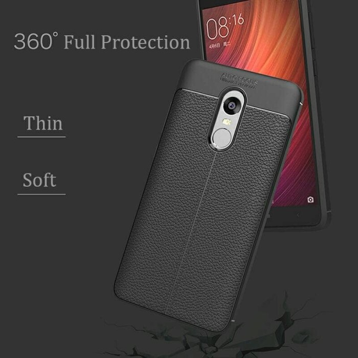 Cover Case Xiaomi Redmi Note 4X Silicon Armor anti hit Protector .