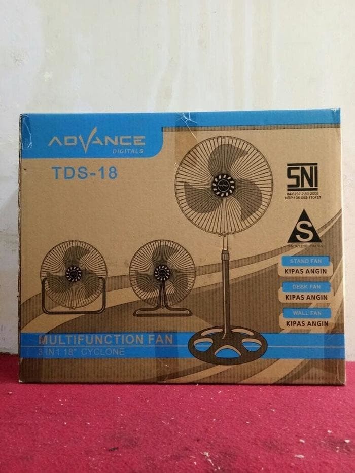 Advance TDS-18 Kipas Angin Tornado 3 in 1 Industrial Fan CYCLONE