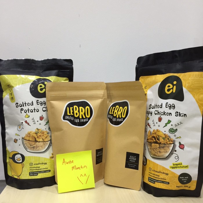 KENTANG MUSTOFA MURAH KERIPIK KENTANG KENTANG KERING KENTANG BALADO Source · Ei Salted Egg JUMBO 200GR & Lebro Crispy Chicken Skin Pedas 80Gr