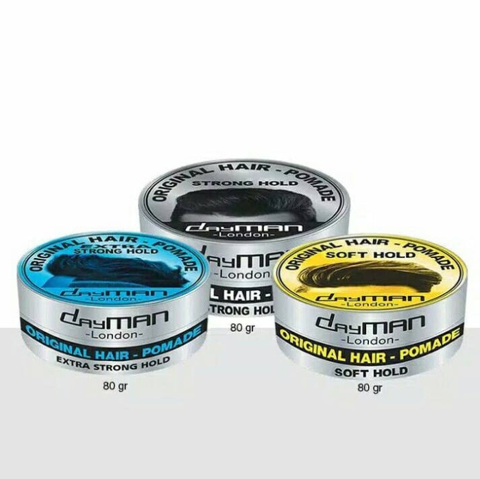 DayMan Pomade Waterbased 80gram/ Mudah dibersihkan
