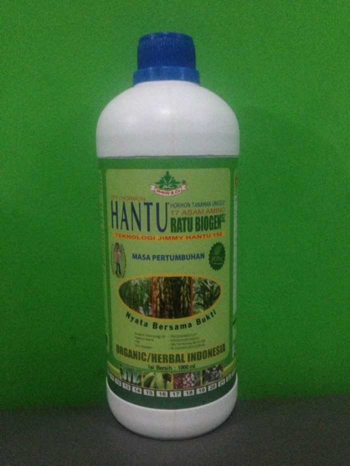 Jual Pupuk Organik Jimmy Hantu ZPT Ratu Biogen 500 ml ...