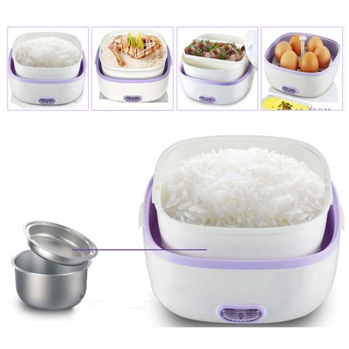 StarHome Rice Cooker Mini 2 Susun kapasitas 1 L - Penanak Nasi Mini