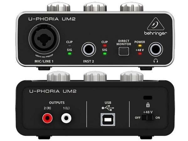 BEHRINGER U-PHORIA UM2 WINDOWS 10 DOWNLOAD DRIVER