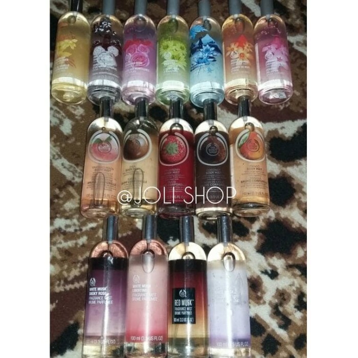 Harga Body Mist The Body Travelbon.com Harga Body Mist The Body Travelbon.com