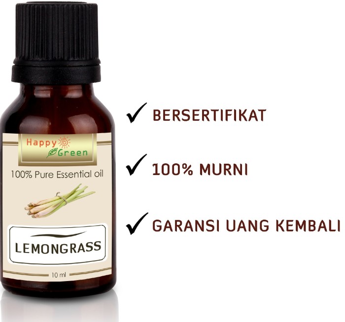 Jual Lemongrass Essential Oil (Minyak Atsiri Sereh Dapur 