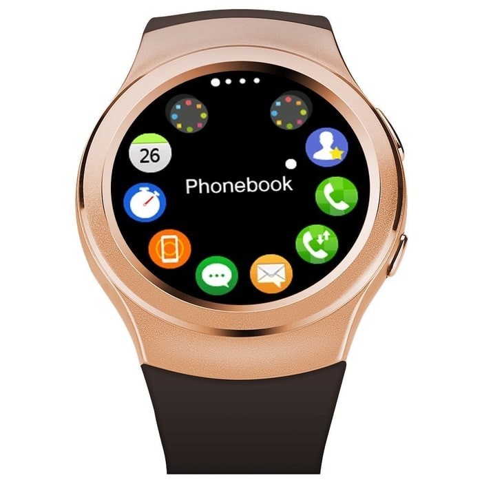 kualitas bagus Smartwatch Onix Cognos G3 - Heart Rate - GSM - Emas