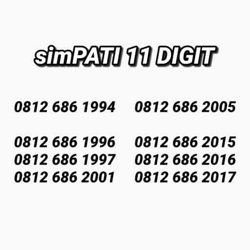 Katalog Nomor Cantik Telkomsel Simpati Travelbon.com Katalog Nomor Cantik Telkomsel Simpati Travelbon.com
