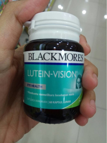 ASLI MURAH blackmores black mores lutein vision 60 caps vitamin mata