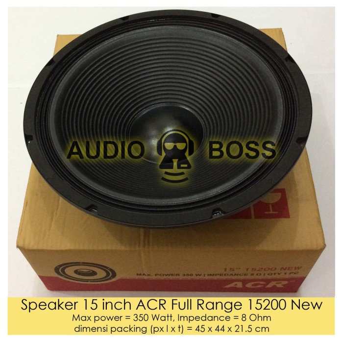 acr speaker 15 inch