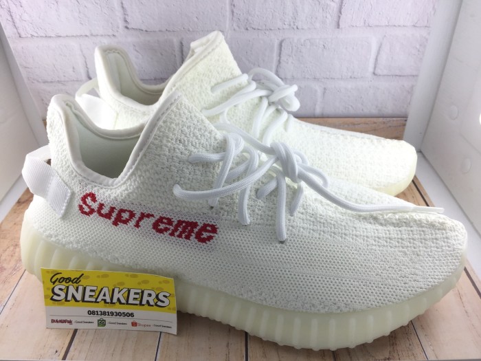 supreme yeezy white