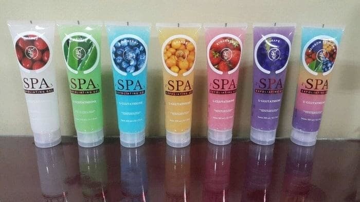 SYB Spa Gel SYB Body Spa Peeling Gel BPOM Original 100 Berkualitas