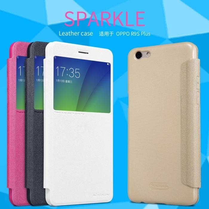 Hitam Daftar Source · Nillkin Flip Case Sparkle Leather Case Oppo F3 Plus .