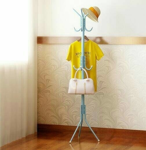 standing hanger murah Gantungan Baju Gantungan Jaket-Topi -Tas - Putih
