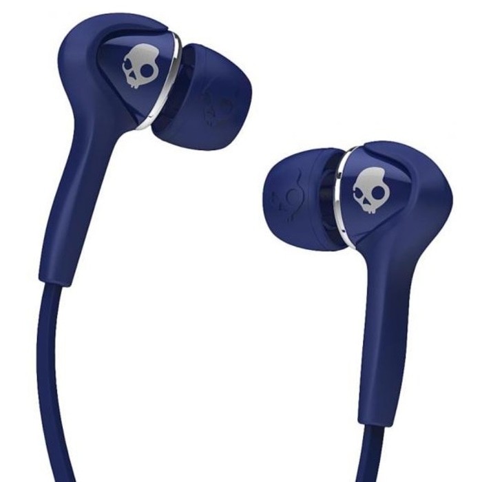 Skullcandy Smokin' Buds Earphone 3.5mm with Mic (S2SBFY-130) - Biru