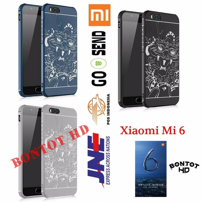 Casing Xiaomi MI6 Case Pro Armor Slim Soft COCOSE DRAGON NAGA Hybrid