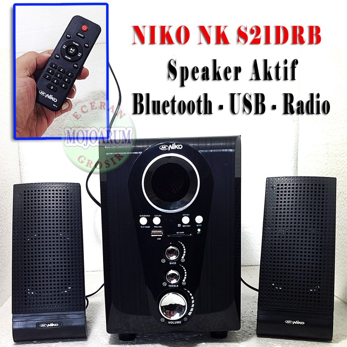 jual niko s21drb speaker aktif bluetooth fm radio usb memory active ori mojoarum grosir jual niko s21drb speaker aktif bluetooth fm radio usb memory active ori mojoarum grosir