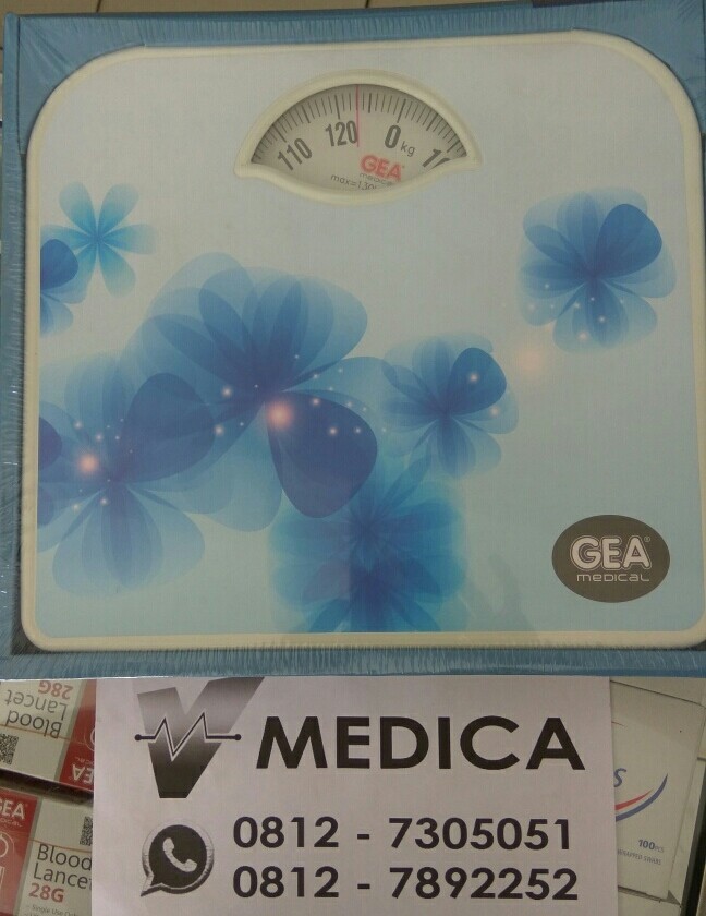 Timbangan Badan Manual Motif Gea BR 2015/ Timbangan Badan Murah