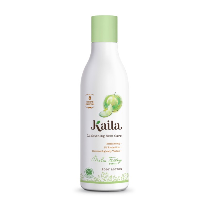 Hasil gambar untuk Kaila Lightening Body Lotion Melon Fantasy