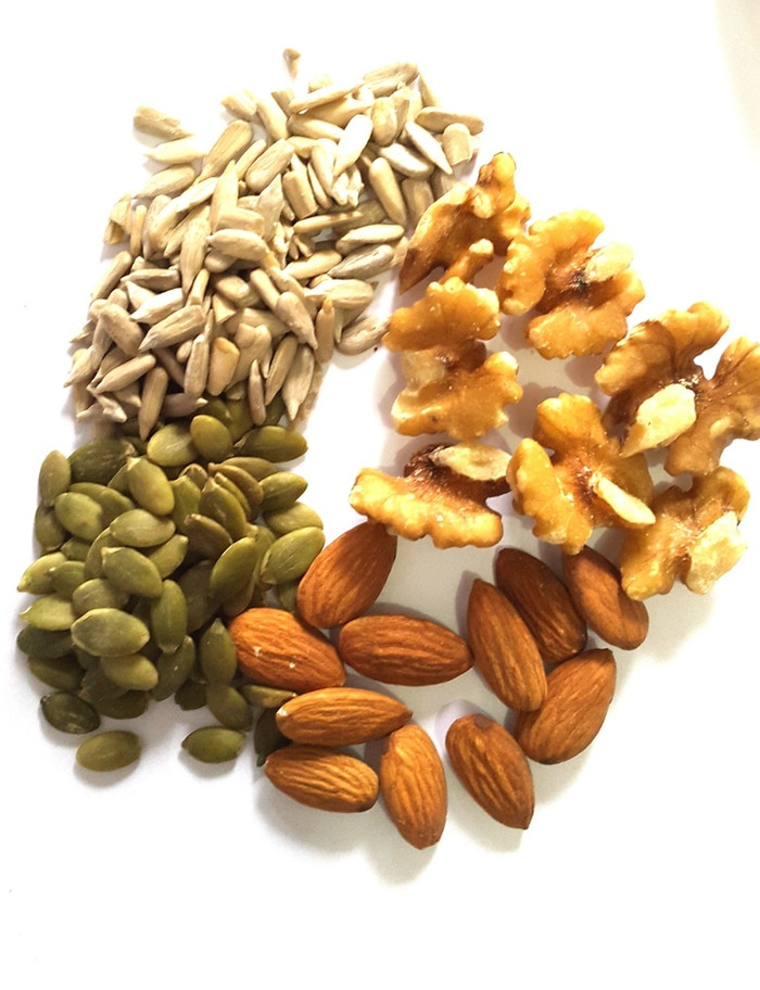 Jual 250gr Roasted Omega 3 & 6 Walnut Almond Pumpkin Sunflower