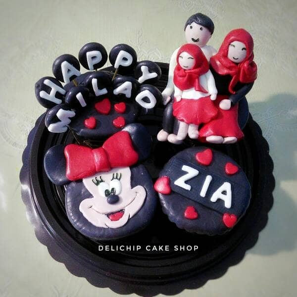 Jual Kue Ulang Tahun Mickey Minni Mouse Birthday Cake Kab