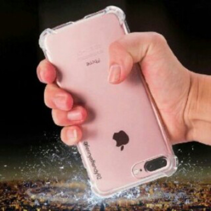 Case Anti Crack Ultra Slim Thin Clear Anti Shock iPhone 6 6s Plus