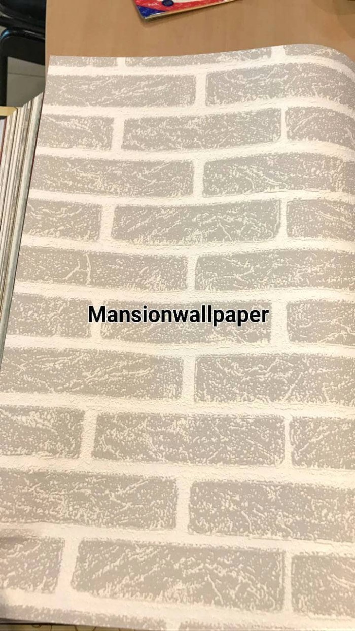 jual wallpaper dinding bata abu muda mansion wallpaper jual wallpaper dinding bata abu muda mansion wallpaper