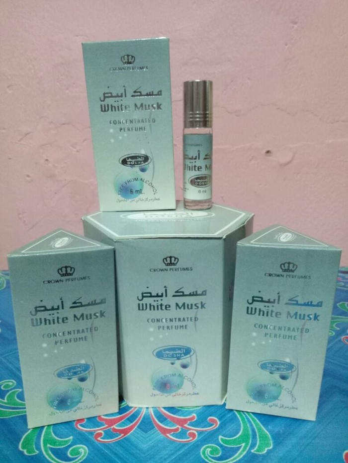DOBHA - MINYAK WANGI - PARFUM DOBHA WHITE MUSK 6ML GROSIR